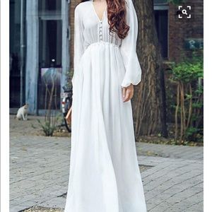 White Maxi Dress